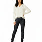 Jet black low rise Denim skinny jeans