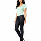 Jet black low rise Denim skinny jeans