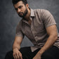 Brown Irish Linen Shirt