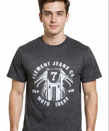 Black Moto Riders Graphic Tee