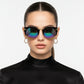 Unisex Tortoise Shell Frame With Polarized Lens