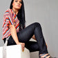 Multi Colour Stripe women’s knit Top