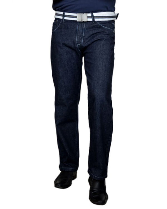 Mid-Night Blue Straight Fit Jeans