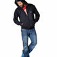 Fleece Hoodie With Kangaroo Pocket