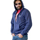 Fleece Hoodie With Kangaroo Pocket