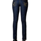 Crystallized Skinny Jeans Dark Wash