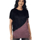 Diagonal Cut Knit Top