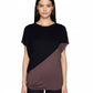 Diagonal Cut Knit Top