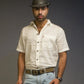 White Irish Linen Shirt
