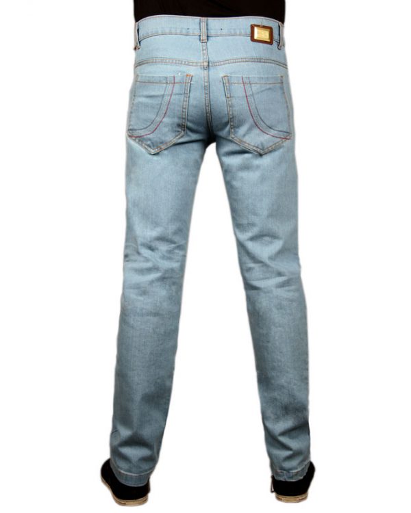 Ice Blue Comfort Denim Slim Fit Jeans