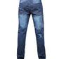 Men’s Medium Blue Comfort Denim Slim Fit Jeans