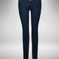 Dark Blue low rise Skinny Jeans with tonal stitching