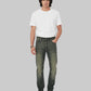 Men’s Vintage Wash Straight Cut Denim Jeans