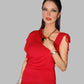 Off Shoulder Sequent knit Top