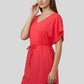 Poncho Top with Braided Tie – Breezy & Stylish