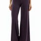 Purple wide-leg pants on a white background