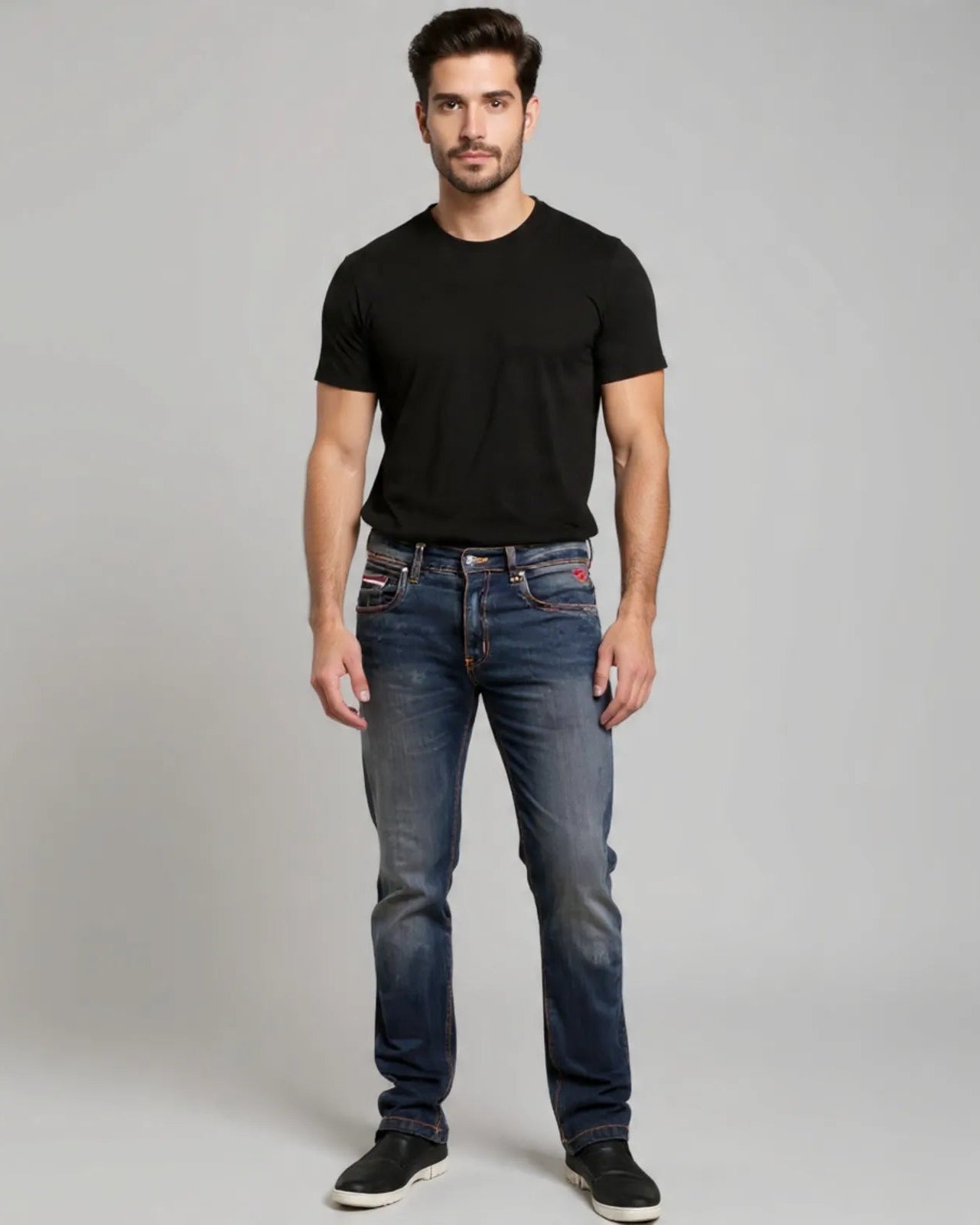 Rust Roadsters Comfort Denim Slim Fit Jeans