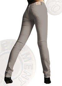 Gray Coloured mid-rise Skinny Jeans