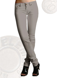 Gray Coloured mid-rise Skinny Jeans