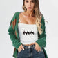 White Studded Graphic Camisole Top – Chic Western Fashion