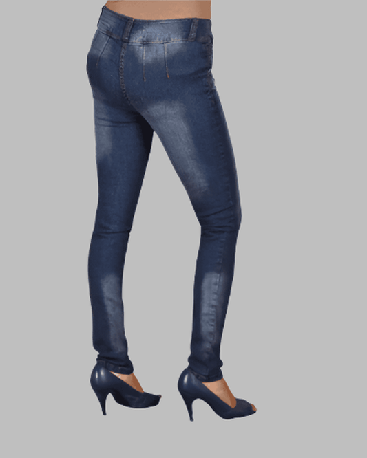 Indigo Butt lifting skinny jeans