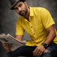 Yellow Irish Linen Shirt