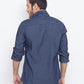 Classic Herringbone Denim Shirt