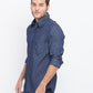 Classic Herringbone Denim Shirt