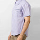 Light Blue Cotton Shirt With Micro Check Design