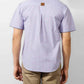 Light Blue Cotton Shirt With Micro Check Design