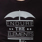 Black “Endure The Elements of Nature” Graphic Tee