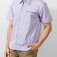 Light Blue Cotton Shirt With Micro Check Design