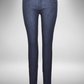 Dark wash low rise Skinny Jeans with tonal stitching