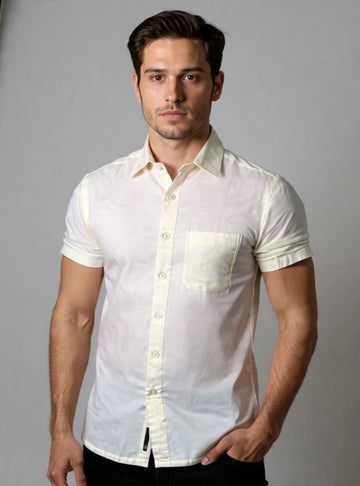 Men’s Hand Loom Short Sleeves Shirt