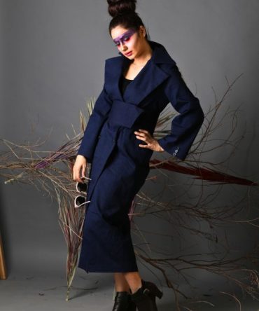 Women’s Denim Trench Coat