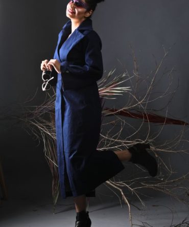 Women’s Denim Trench Coat