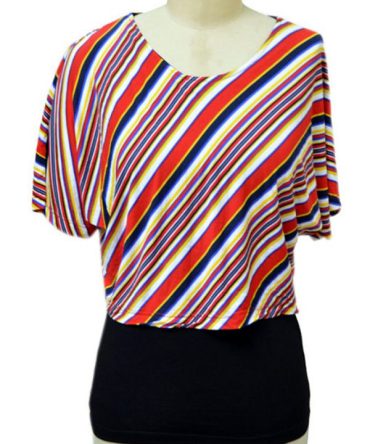 Multi Colour Stripe women’s knit Top