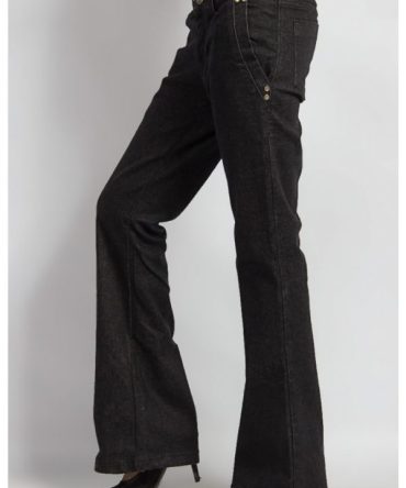 Black Flared Jeans