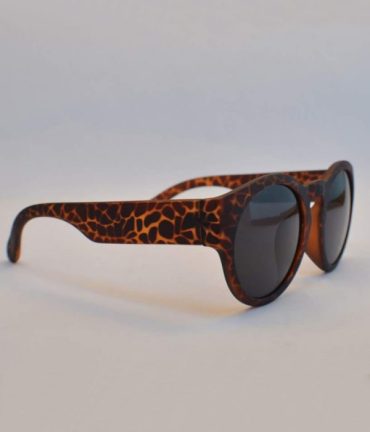 Brown Unisex Tortoise Shell Frame With Brown Polarized Lens