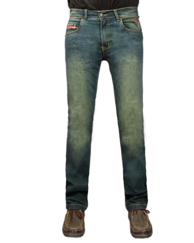 Men’s Olive Roadsters Comfort Denim Slim Fit Jeans