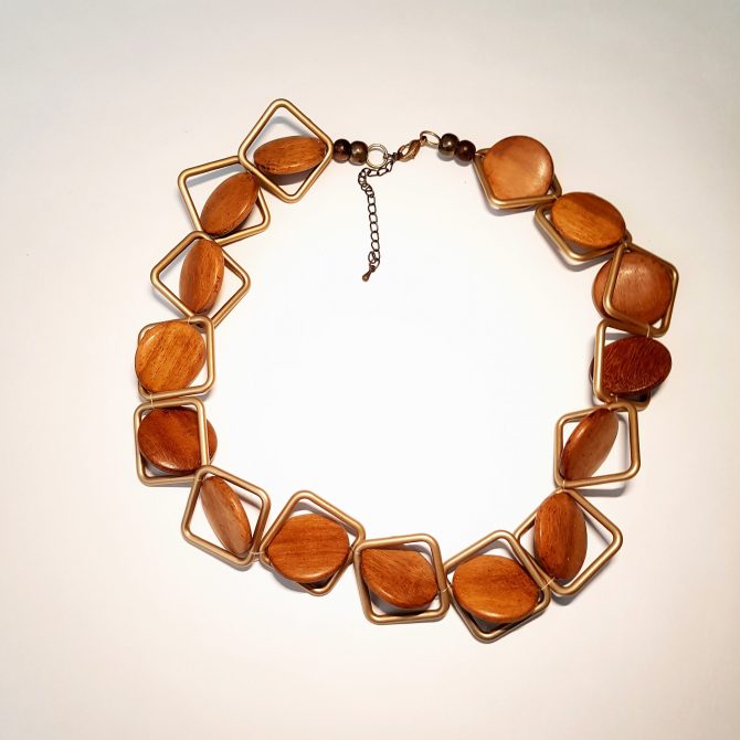 Handcrafted Wooden Necklace
