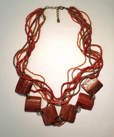 Handcrafted Wooden Necklace