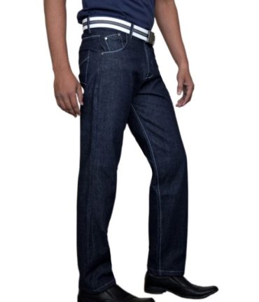 Mid Night Blue Straight Fit Jeans