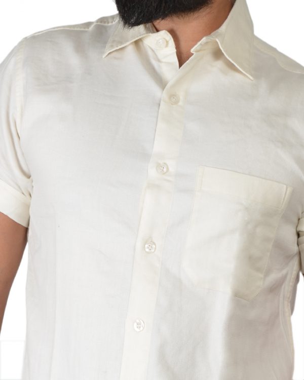 Men’s Hand Loom Short Sleeves Shirt