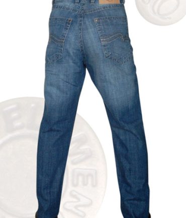 Men’s Mid Blue Relaxed Fit Jeans